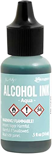 Alcohol Inks and Accessories Adirondack Lights Aqua Alcohol Ink,