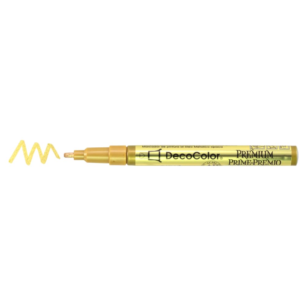 Uchida of America 250-CGLD DecoColor Premium 2mm Calligraphy Pen, Gold