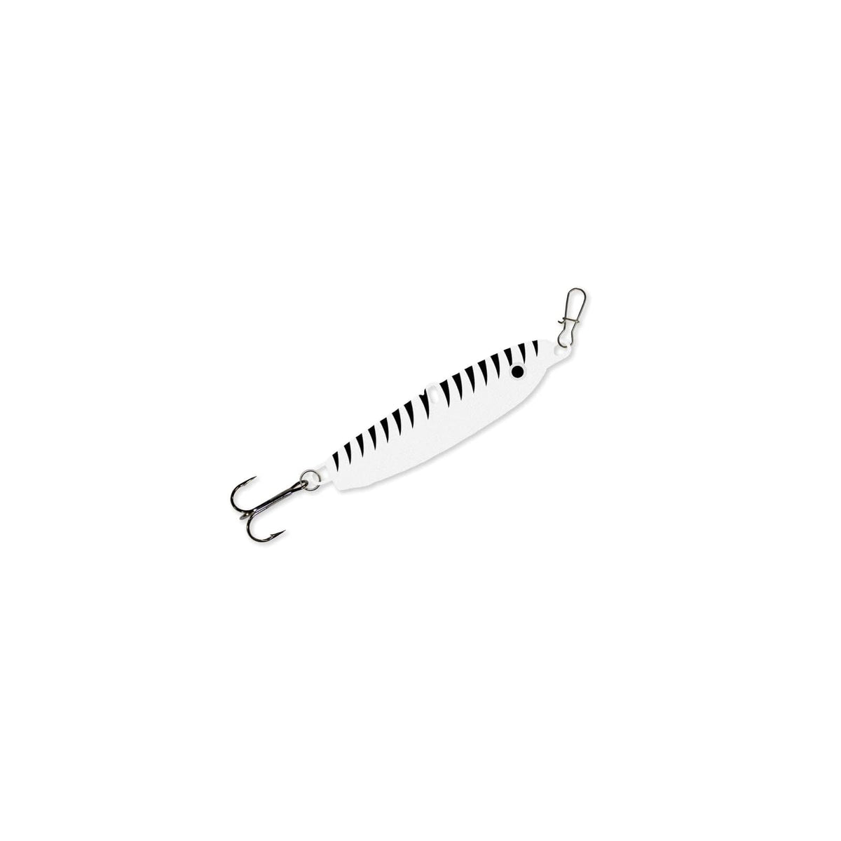 Mack's Lure Fishing Hook, Glow White, Modern