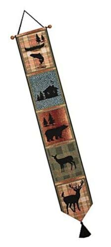 Manual TBPBLD Woodworkers & Weavers Tapestry Bell Pull, Bear Lodge