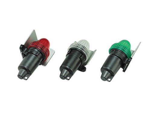 Pactrade Marine Boat Battery Operated Navigation Light Port Starboard & Stern Light Set Float & Waterproof, 3 Piece