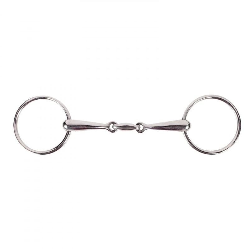 HORZE Lozenge Link Loose Ring Snaffle Bit - 16mm Width - 4.5