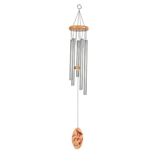 Sunset Vista Vista Wind Chime 29 Silver