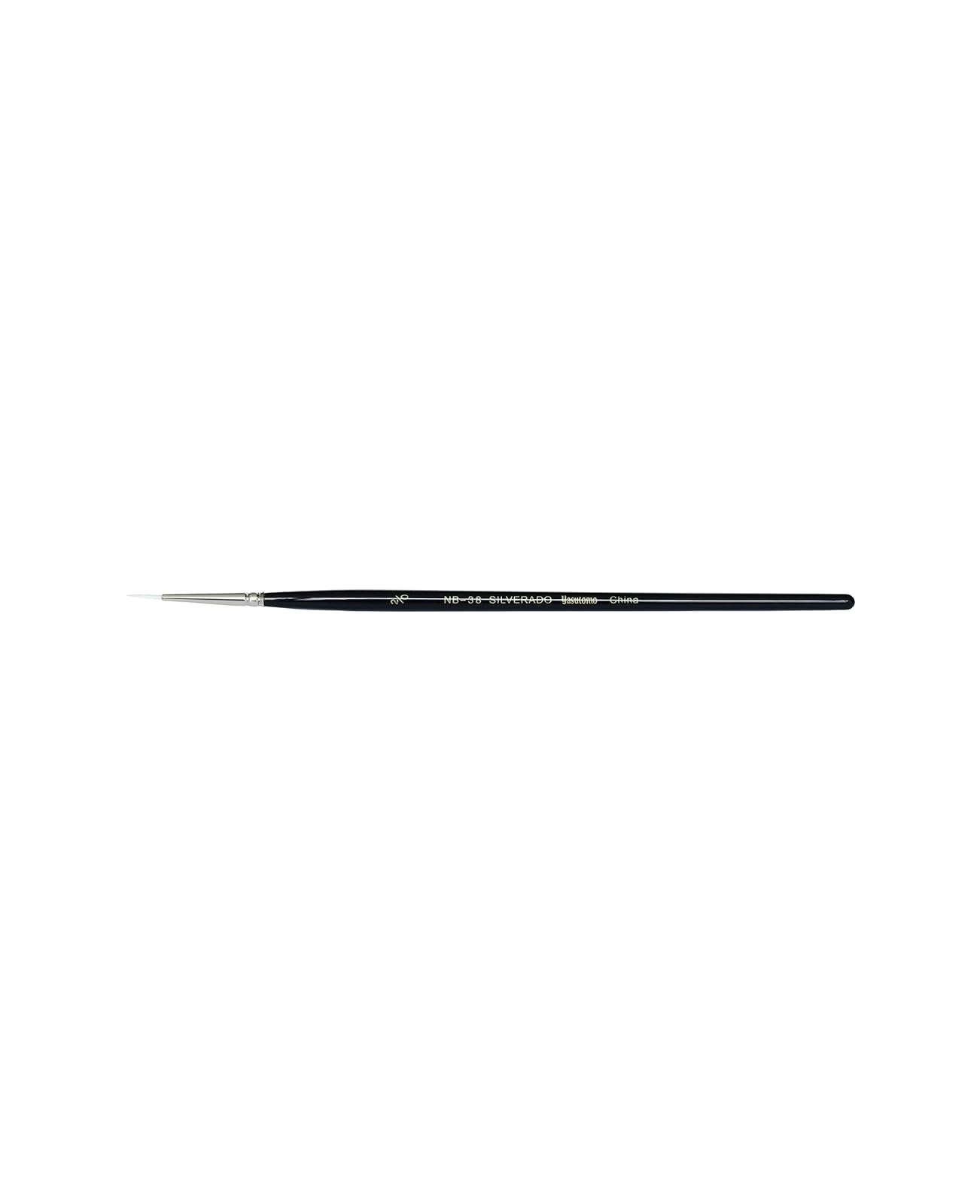 Yasutomo Silverado Brush, White Nylon, Size 00