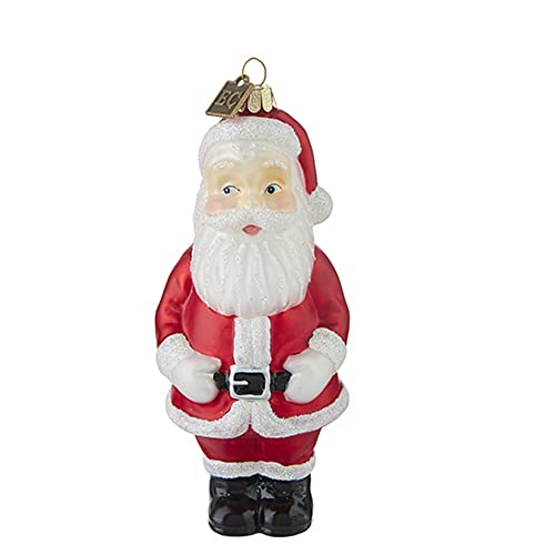 RAZ Imports 4253121 Eric Cortina Collection Santa Ornament, 5.5-inch Height, Glass