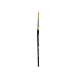 KingArt Original Gold 9020 Series , Premium Artist Brush, Golden TAKLON MAX Round-Size: 6, 6