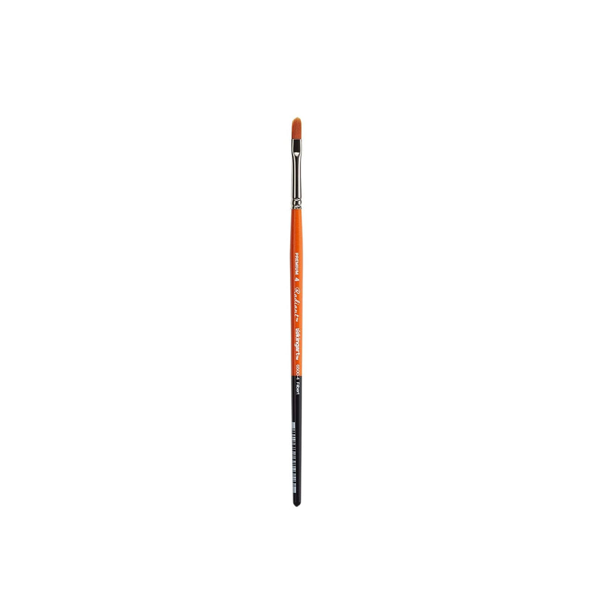 KINGART Paint Brush, 4, Black,orange