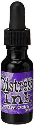 Ranger TXR43386 Distress Pad Re-Inker .5oz-Wilted Violet, Wilted Violet
