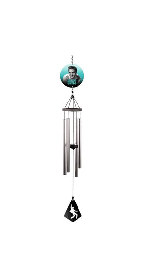 Spoontiques Elvis Wind Chime - Garden D√©cor - Decorative Chimes for Yard and Garden Decoration