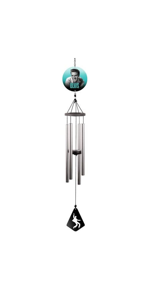 Spoontiques Elvis Wind Chime - Garden D√©cor - Decorative Chimes for Yard and Garden Decoration