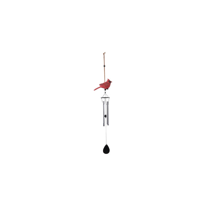 Carson Wind Chime, Red/Black