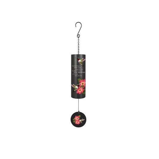 Carson Home 63776 Best Things Cylinder Sonnet Chime, 36-inch Length, Powder Coated Steel and Metal