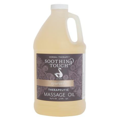Soothing Touch, Therapeutic Blend Massage Oil, 1/2 Gallon (64oz)