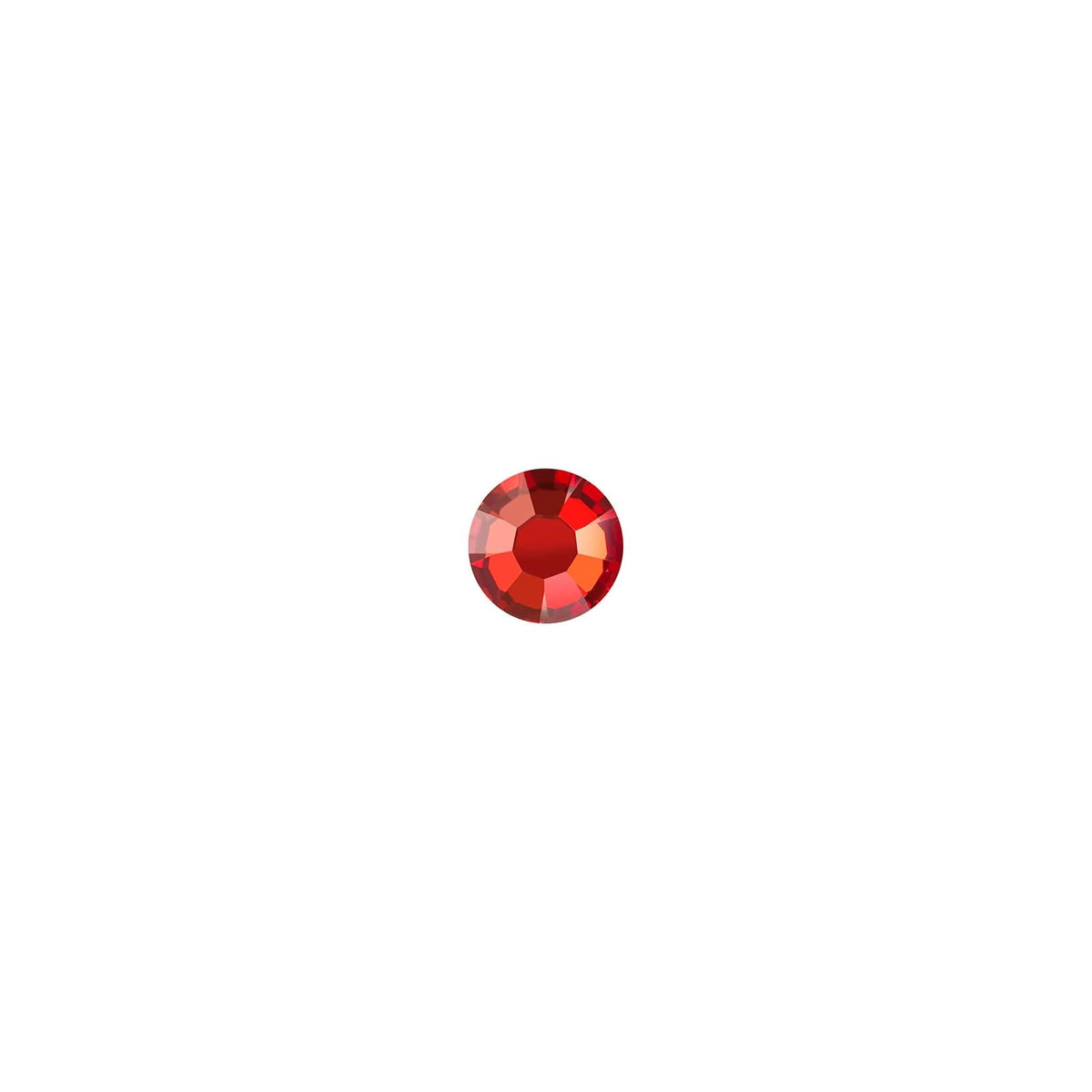 Preciosa Craft Bead, SS16, Crystal Red Flame