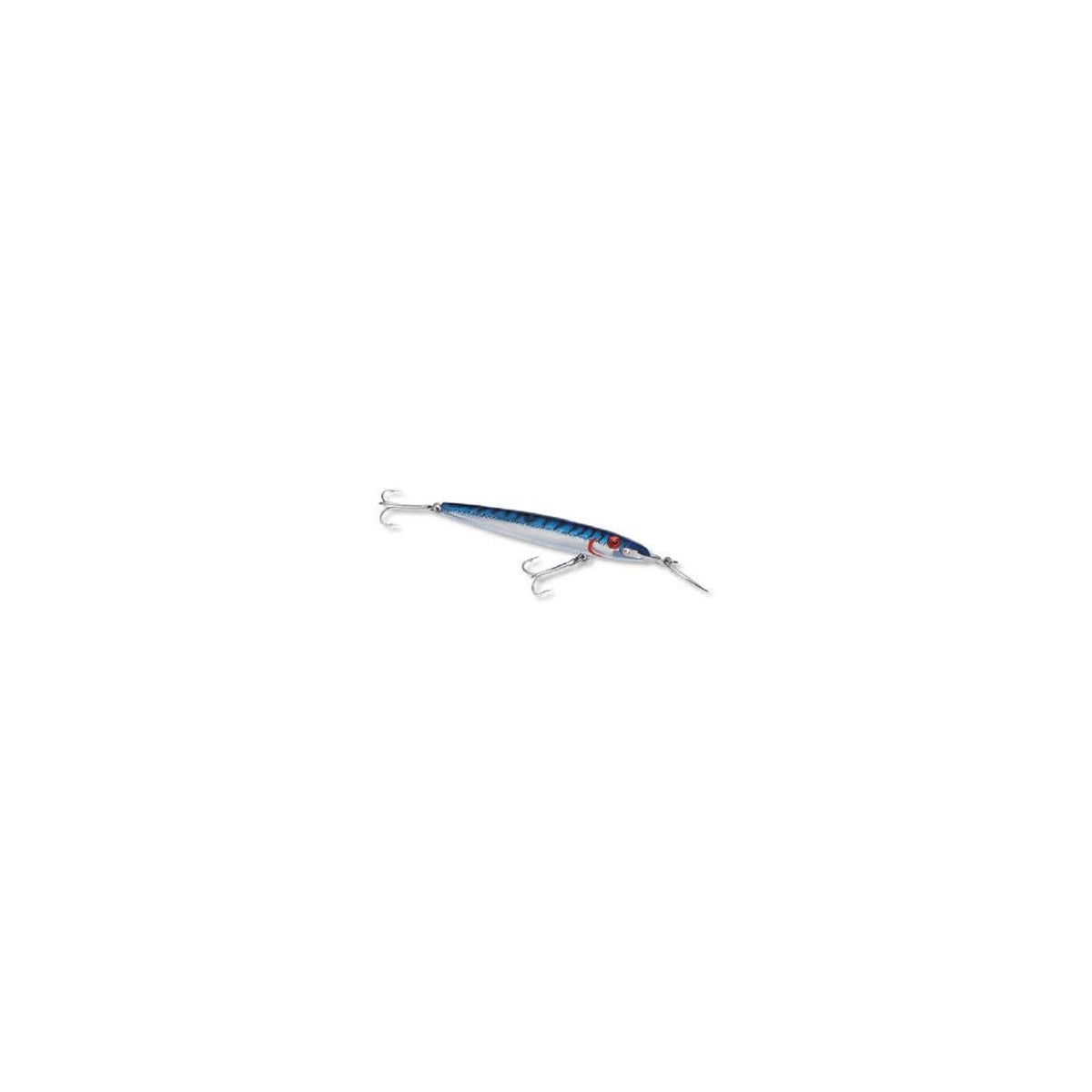 MirrOLure Fishing Hook, 7in 2 1/4oz, Blue Mack /White/Silver
