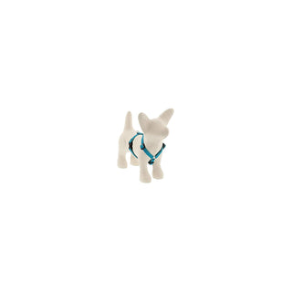 LupinePet Animal Harness, 1/2" wide; 9-14" girth, Tropical Sea