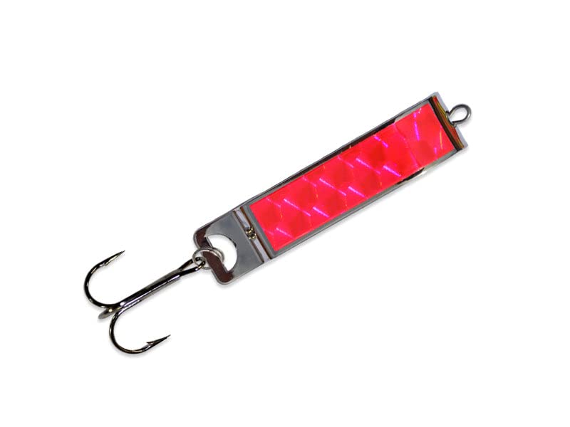 Mack's Lure 40207 Cripplure Nickel/Pink Prism