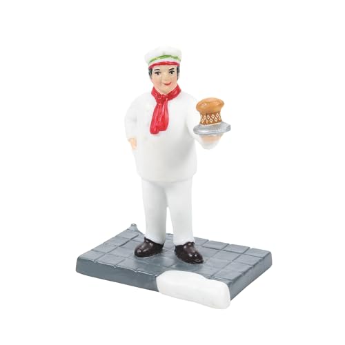 *Department 56 Christmas In City Village Perfection On A Plate, Village Figure, 1.97 Inch, Multicolor