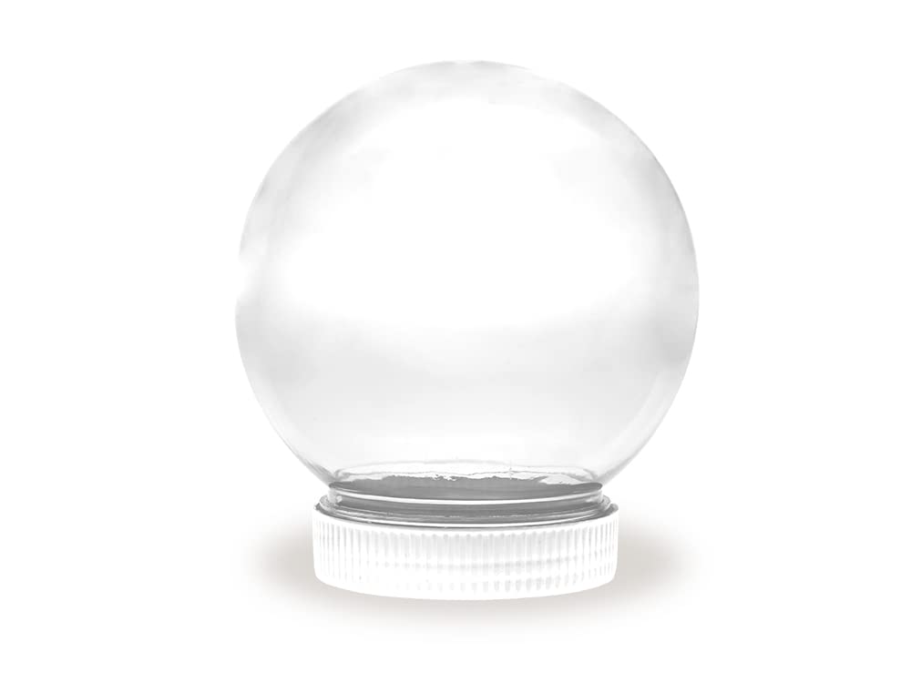Craft Supply Snow Globe, Clear, Classic
