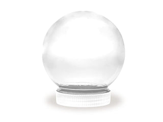 Craft Supply Snow Globe, Clear, Classic