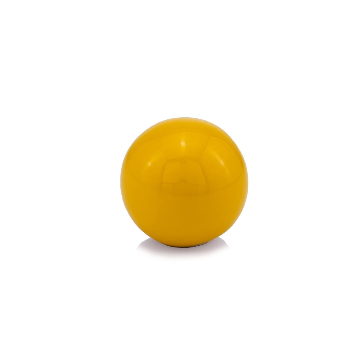 Modern Day Accents Sculpture, 3-Inch Diameter, Yellow