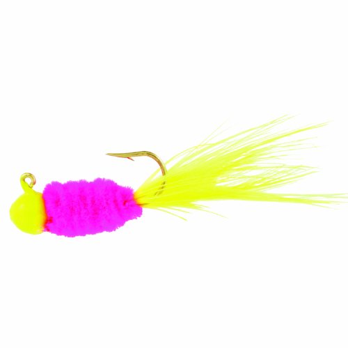 Blakemore TTI Fishing Co Mr Crappie Slab Daddy Hook-Pack of 3 (Lime/Chartreuse/Lime, 1/32 Ounce)