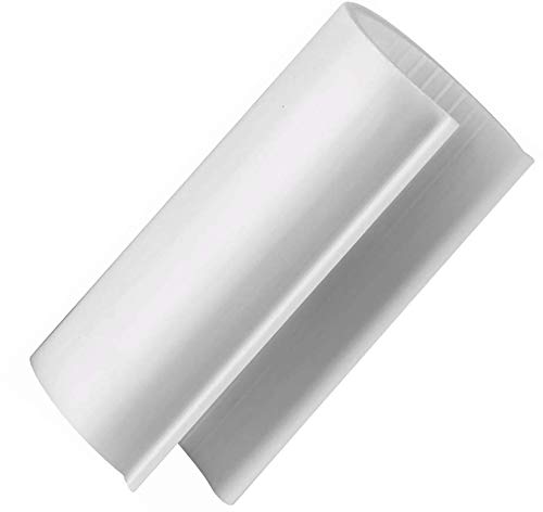 Snapclamp HD White Snap Clamp 1-1/2 Inch X 4 Inches Wide for 1-1/2 Inch PVC Pipe 10 Per Bag