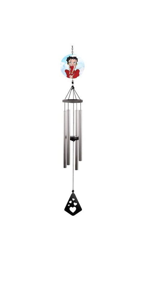Spoontiques Betty Boop Wind Chime - Garden D√©cor - Decorative Chimes for Yard and Garden Decoration