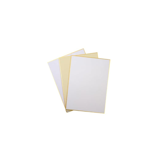 Yasutomo Shikishi Board, Size 5″ x 7″, Pack of 3, Washi Paper, Arts and Crafts Supplies