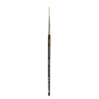 KingArt Original Gold 9050 Series , Premium Artist Brush, Golden TAKLON Script Liner-Size: 1, 1