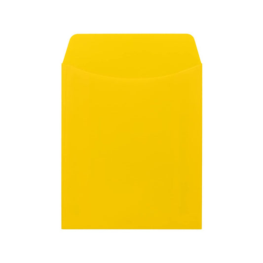 Hygloss Products Library Card Perfect for Classroom, Arts & Crafts & Much More - Non-Adhesive - 3.5‚Äù x 5‚Äù - Pack of 30 Pockets, Yellow, 30 Count