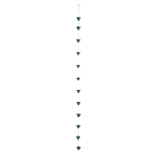 Esschert Design TH88 Series Verdigris Rain Chain