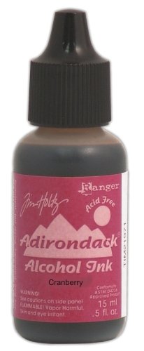 Ranger AAIS-21995 1/2-Ounce Adirondack Alcohol Ink Singles, Cranberry