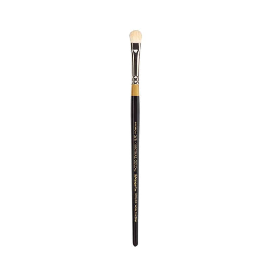 KINGART Original Gold Specialty 9270 Series, Oval Mop Brush, Super-Soft Natural (3/8)