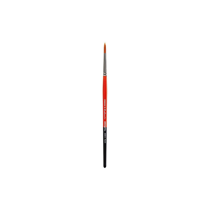 KINGART Paint Brush, 5, Black/Silver/Orange