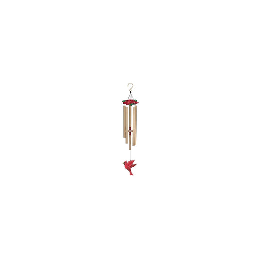 Regal Art & Gift Wind Chime, Cardinal, Floral