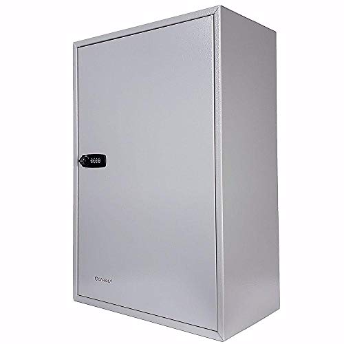 BARSKA CB13562 Combination Lock 300 Position Adjustable Key Cabinet Lock Box Grey, Multi, One Size