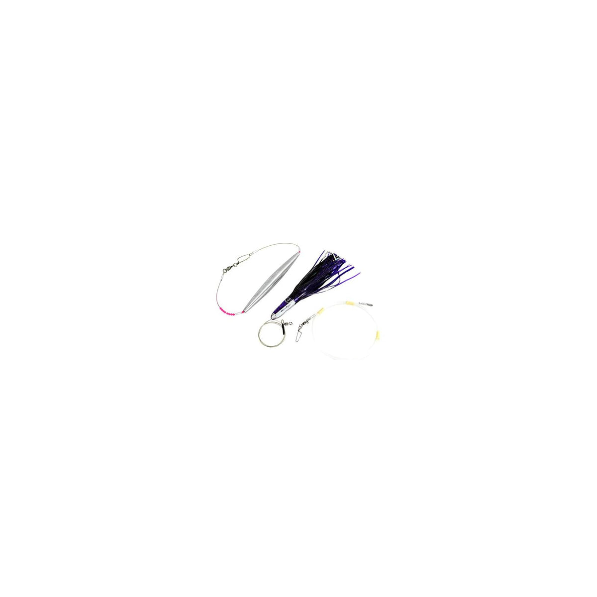 MagBay Lures Fishing Hook, Rigged with Trolling Weight, Purple