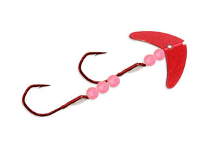 Mack's Lure Fishing Hook, #1/0, Hot Pink Sparkle