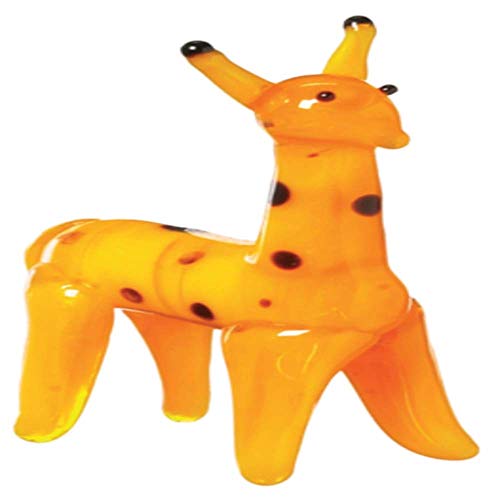 Miniature Glass Giraffe Figurine