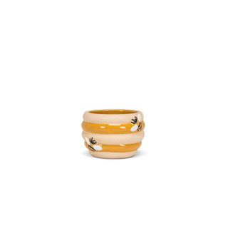 Abbott Collection Planter, 2 inches, Gold/Natural