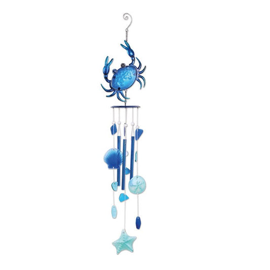 Sunset Vista Blue Crab Chime
