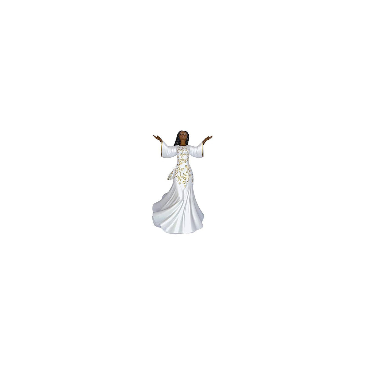Ebony Treasures Figurine, 8 inches, Brown