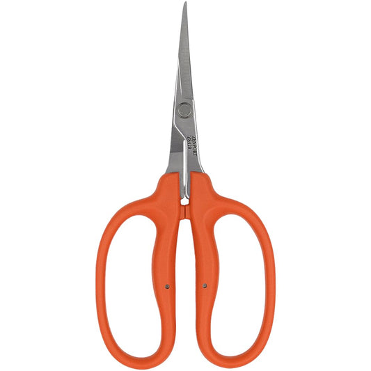 Zenport ZS420 Curved Scissors, Orange
