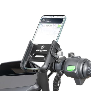 GUB P33 Quick Release Alloy Nylon Bike Phone Holder for Universal Device Rotatable Bicycle Phone Stand Scooter Moto Mount Adjustable Angle Handlebar Clips