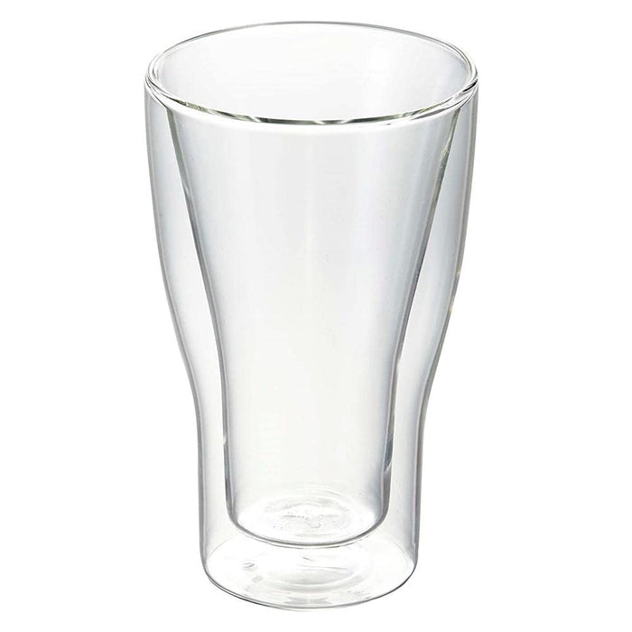 Luigi Bormioli Rocco Thermic 11.5 oz Macchiato Double-Wall Latte Glasses, Set of 2, Clear
