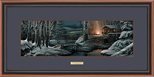 Sharing the Solitude Horizon Framed Horizon Print by Terry Redlin