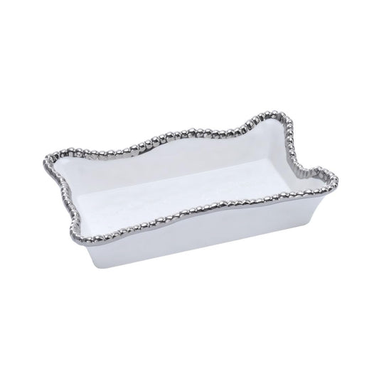 Pampa Bay Porcelain Guest Towel Napkin Holder, White