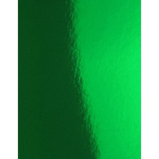 Hygloss Products Mirror Board Sheets - Reflective, Shiny Poster Board ‚Äì 8-1/2 x 11 Inches, Green, 5 Pack