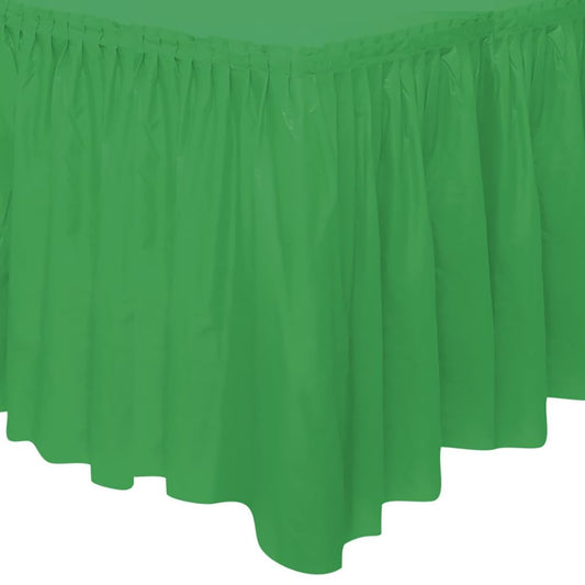 Unique Tablecloth, 1" x 11.4" (Rectangular), Emerald Green